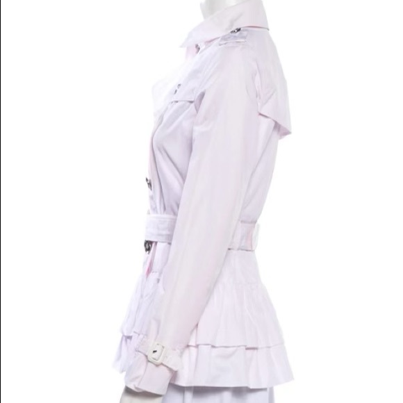 Ice Pink Burberry Jacket Size 4 - Picture 2 of 8